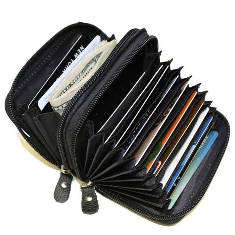 rfid leather wallet with 24 card slots|best rfid leather wallet.